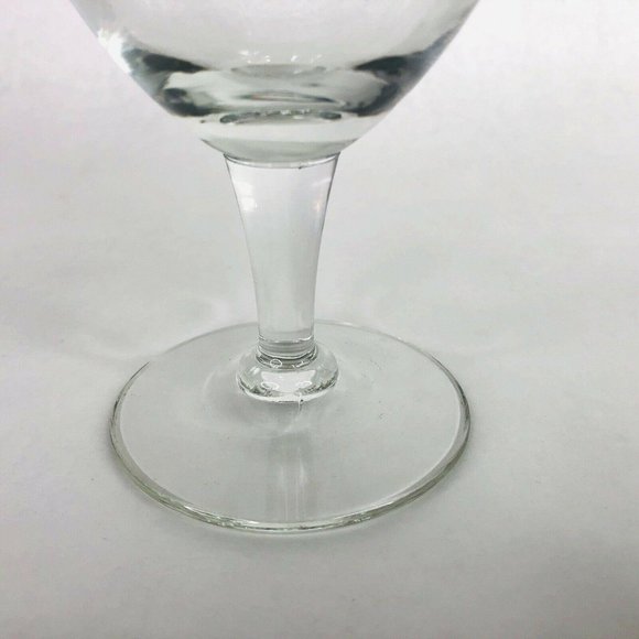 Lenox Poppies On Blue Iced Tea Glass Stemware 7" Hand Painted Beverage Drinkware - Picture 8 of 10